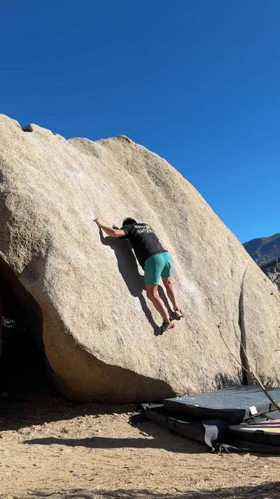 Robinson's Rubber Tester v0, Bishop - Beta Video from austinclimbsweird