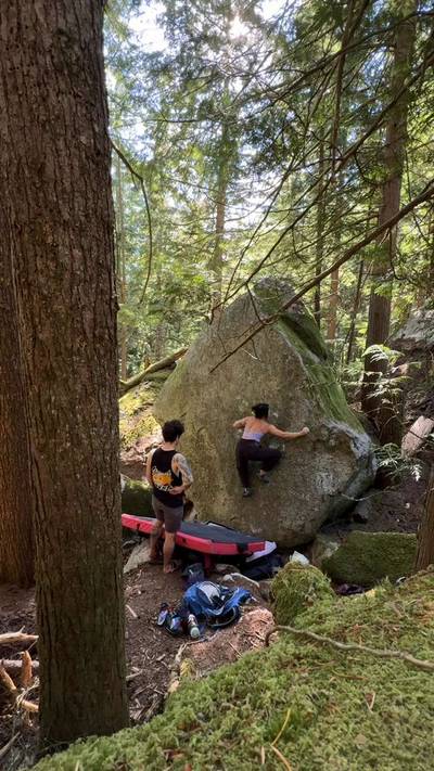 Gravedigger v1, Squamish - Beta Video from tiinnngggg