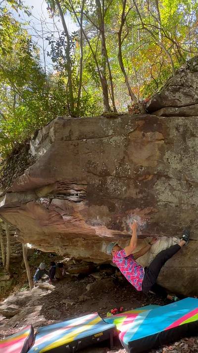 Bro-ner v6, New River Gorge - Beta Video from RockaTanaka
