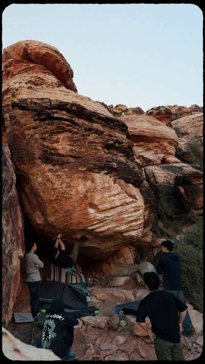 Avian Flu v4, Red Rock - Beta Video from rickyslclimbs