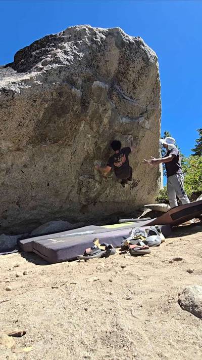 Aztec v5, Lake Tahoe - Beta Video from FallingEnjoyer