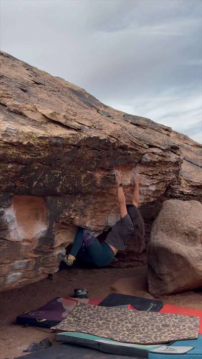 Jack's Arete v5, Moe's Valley - Beta Video from LittleBetaBird