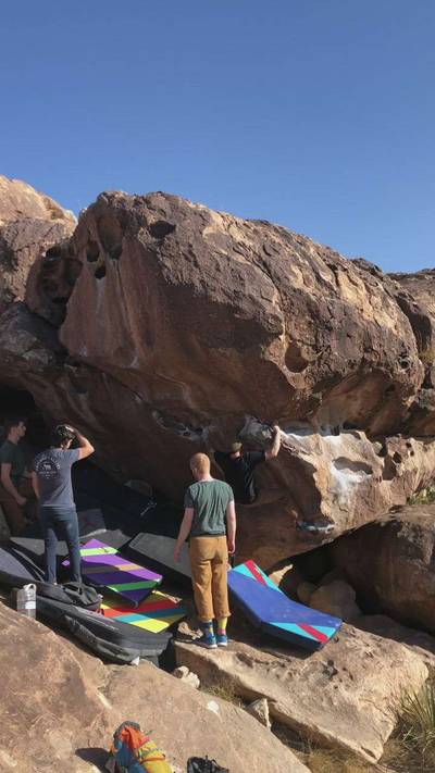 T-Bone Shuffle v4, Hueco Tanks - Beta Video from coolassstephen