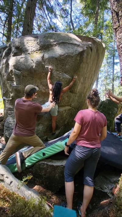 Helping Hands v4, Squamish - Beta Video from Novi