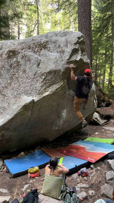 Baby Elephant v5, Stevens Pass - Beta Video from onassisclimbs