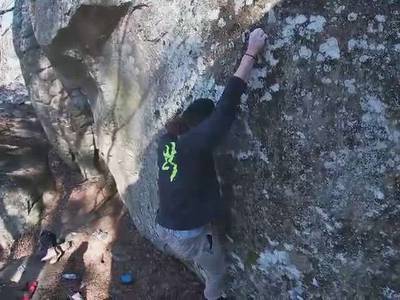 Howard Problem v4, Hospital Boulders - Beta Video from ericdabomb