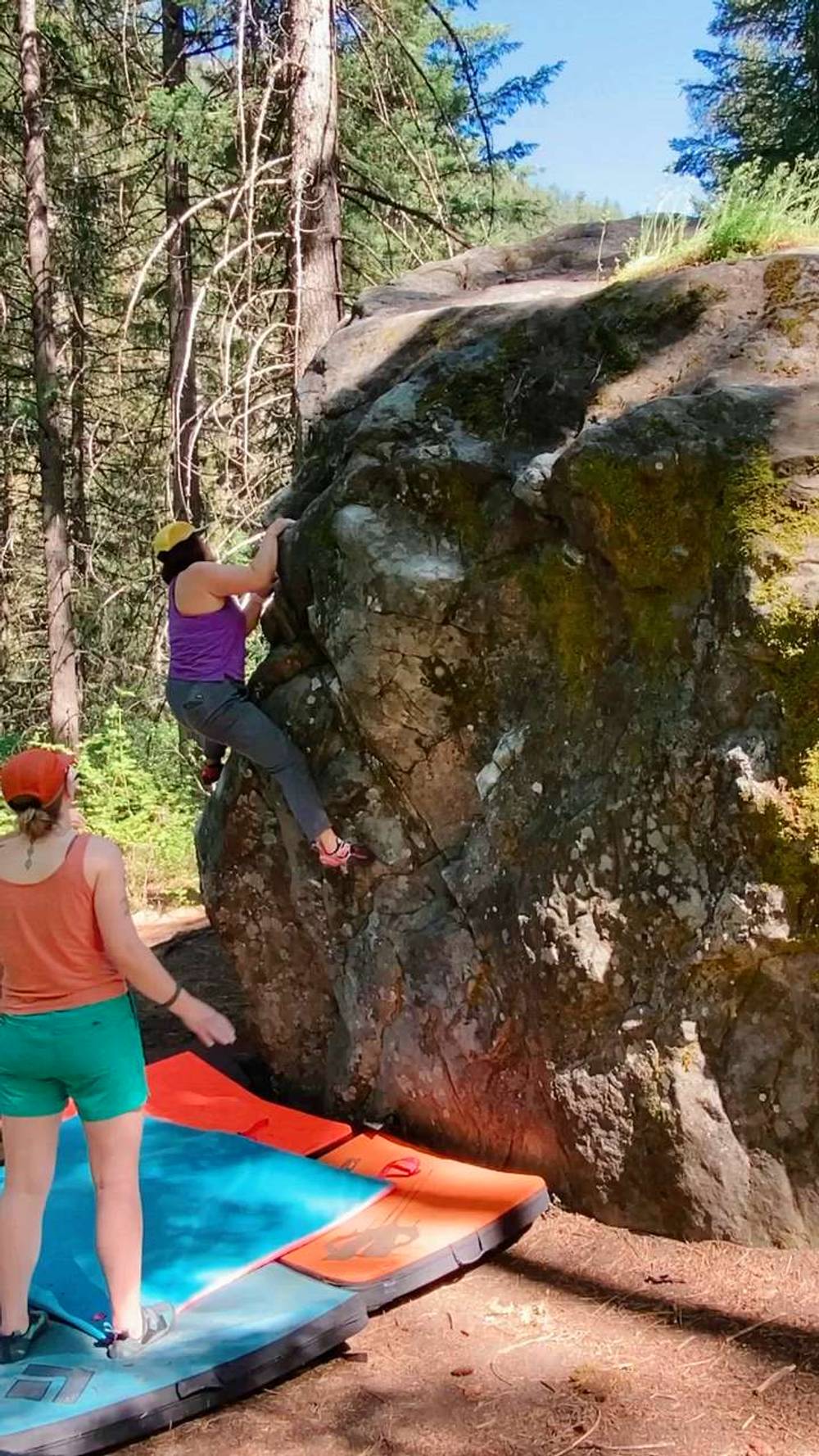 Off-Kilter v0, Leavenworth - Beta Video from LeighT