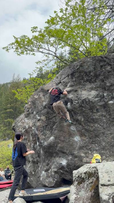 Claim Jumper v4, Leavenworth - Beta Video from climb_ryan