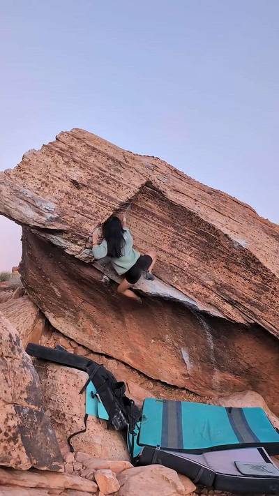 The Wave Right Exit v2, Red Rock - Beta Video from gentilclimbs