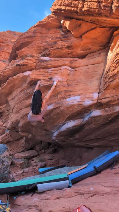 Willy Nilly v4, Red Rock - Beta Video from gentilclimbs