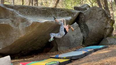 Kevin's Traverse v0, Yosemite Valley - Beta Video from alicat89