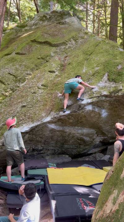 Keith's Roof v6, Squamish - Beta Video from austinclimbsweird