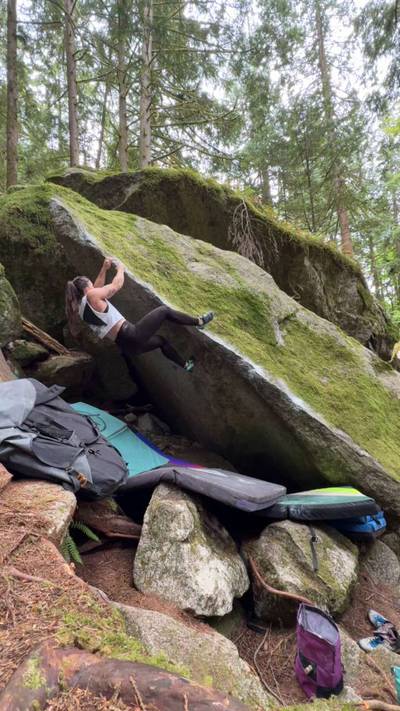 Baa Baa Black Sheep v3, Squamish - Beta Video from mountainmarie