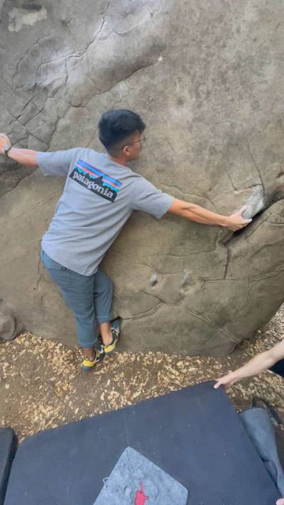 The Warm Up v1, Castle Rock State Park - Beta Video from jlclimbing