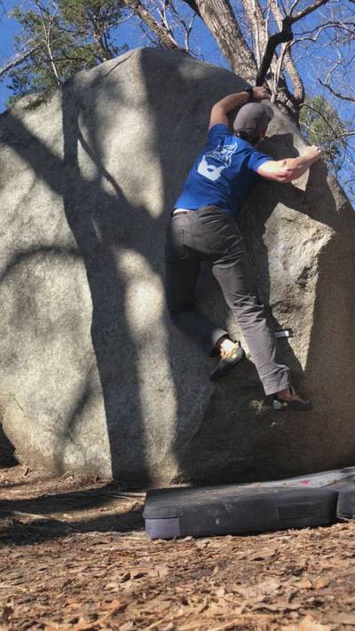 Sourwood Sit v4, Boat Rock - Beta Video from WadingThroughLife