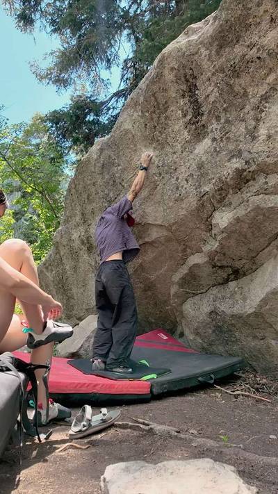 Cynthia's Problem v4, Little Cottonwood Canyon - Beta Video from Puffy