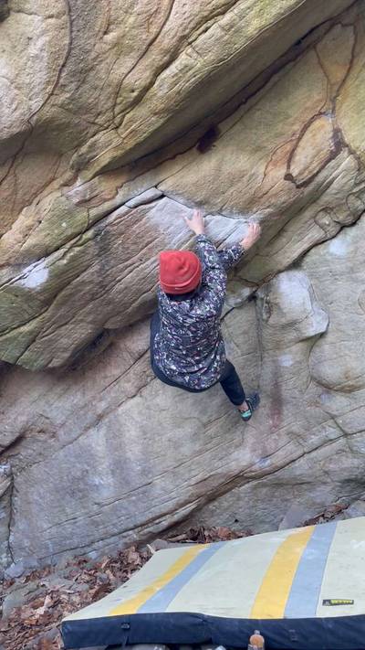 The Frenchman v8, New River Gorge - Beta Video from MaryChristine