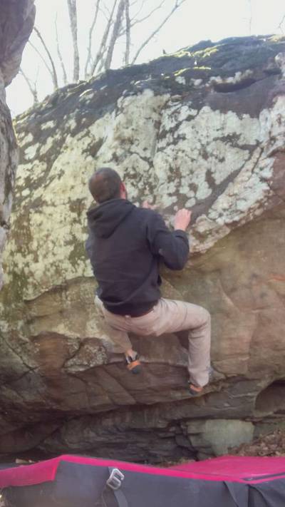 Corduroy Direct v4, Hospital Boulders - Beta Video from OldManRamsey
