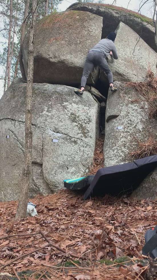 Tree Crack v2, Boat Rock - Beta Video from GarrettEvans
