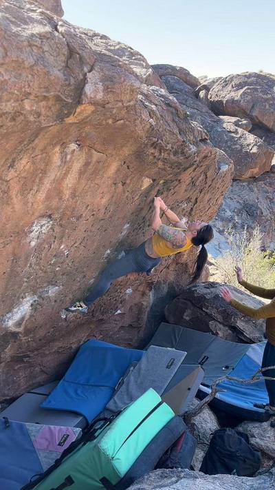 Amazing Little Halfboy v5, Hueco Tanks - Beta Video from mountainmarie