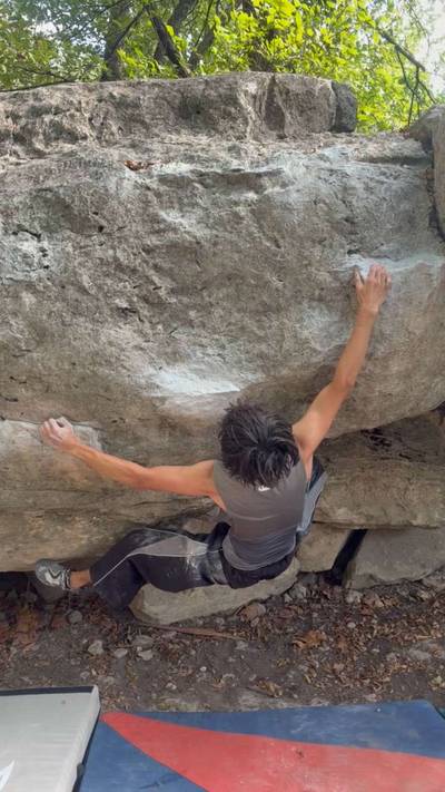 WP Traverse v3, Barton Creek Greenbelt - Beta Video from Justus.bouldering