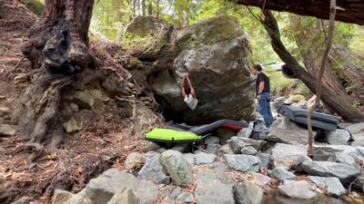 Crumble Mumble v6, Mt. Tamalpais - Beta Video from Chancelot
