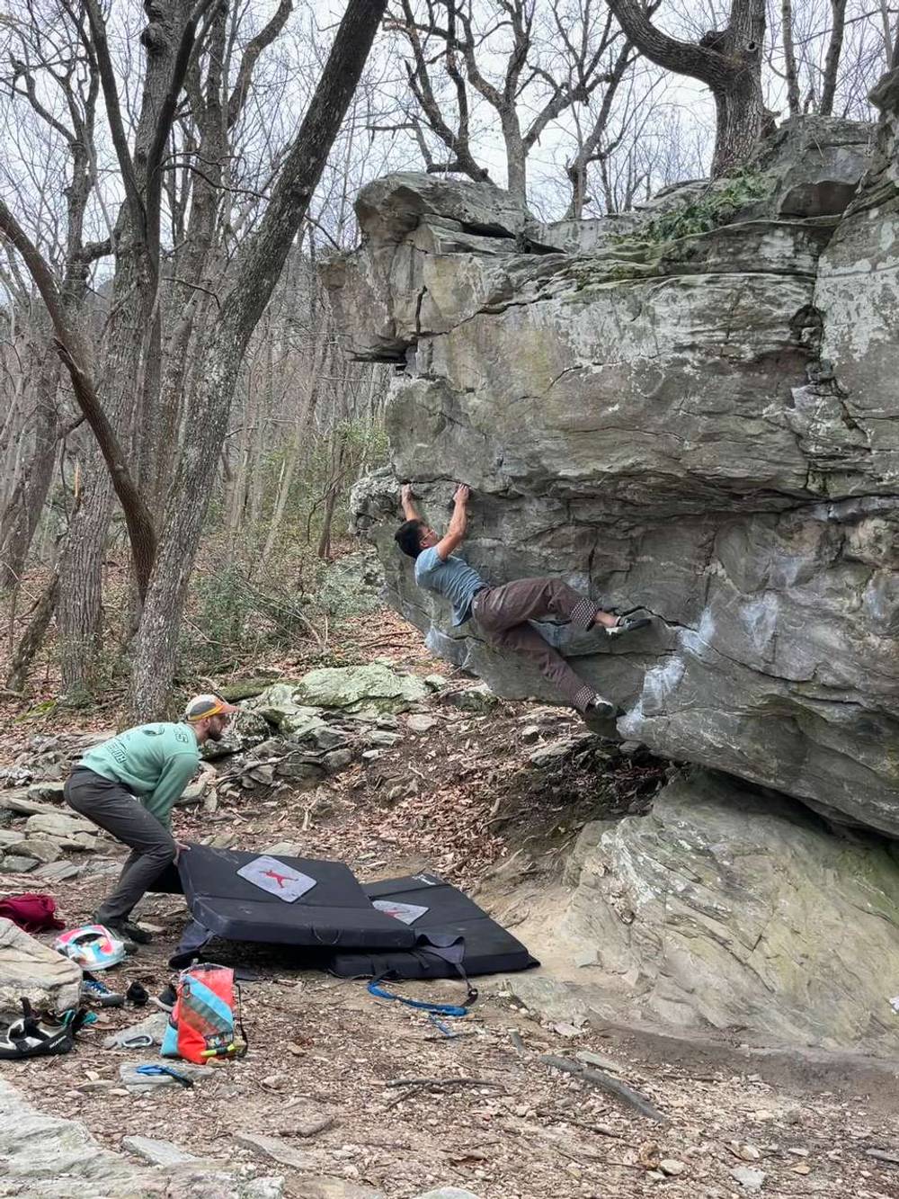 Boy Love v5, Moore's Wall - Beta Video from ian.climbs