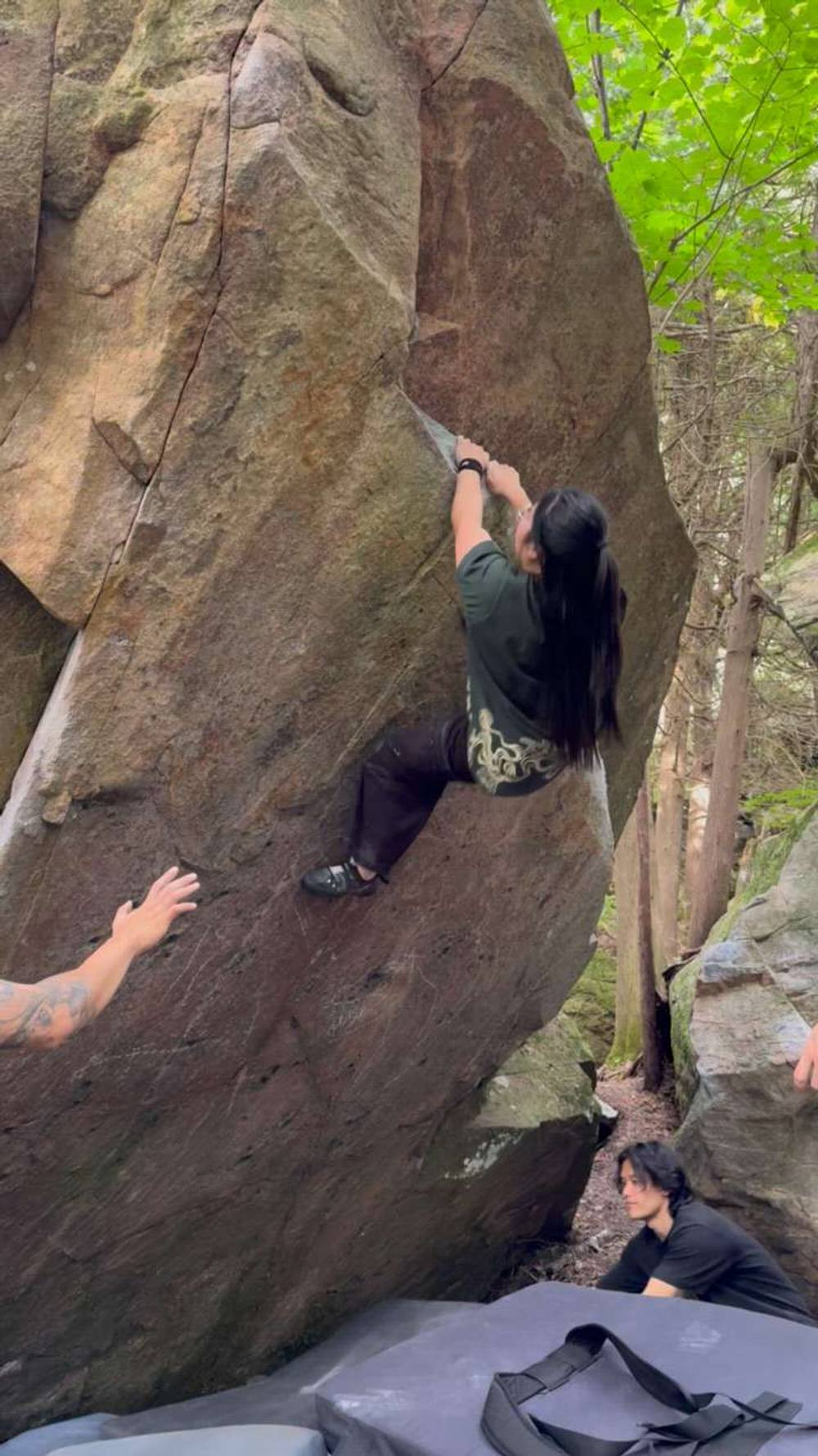 Waterlily v3, Calabogie - Beta Video from magikarpclimbs