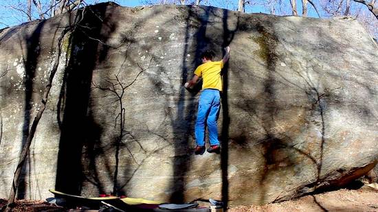 Black Slab Right Sit v5, Rumbling Bald - Beta Video from ChrisNeal