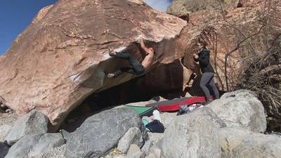 Mr. Moran v7, Red Rock - Beta Video from mylesclimbs