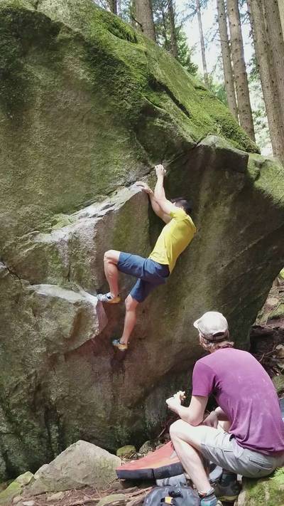 Swami of the Creek v4, Vancouver - Beta Video from drjeffclimbs