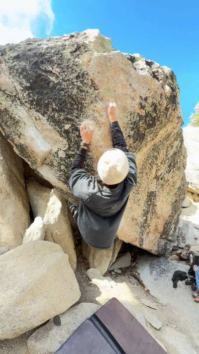 Steep Sharma Arete v10, Tramway - Beta Video from ericboulder