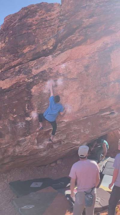 Hyperglide v5, Red Rock - Beta Video from peterclimbs