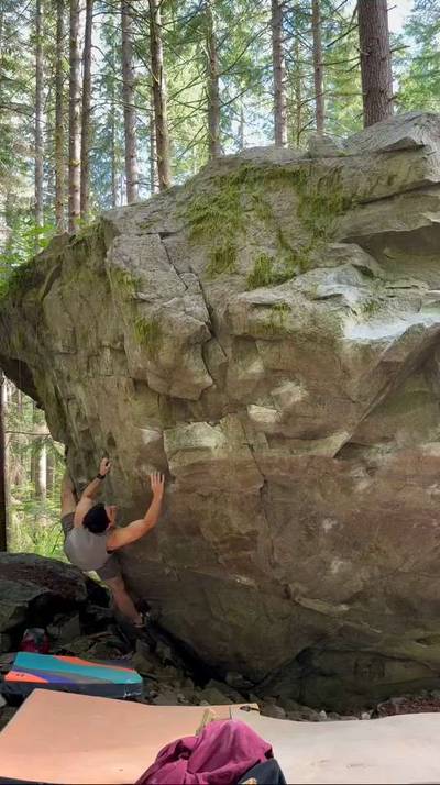 Watersport Low v6, North Bend - Beta Video from arthurkock