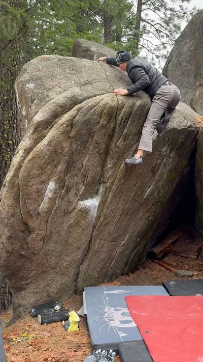 Alcove Center v3, Leavenworth - Beta Video from climb_ryan