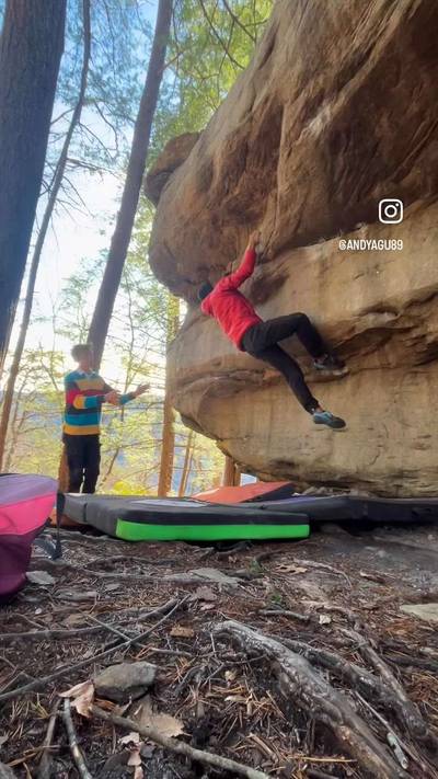 Honky v5, New River Gorge - Beta Video from andyagu