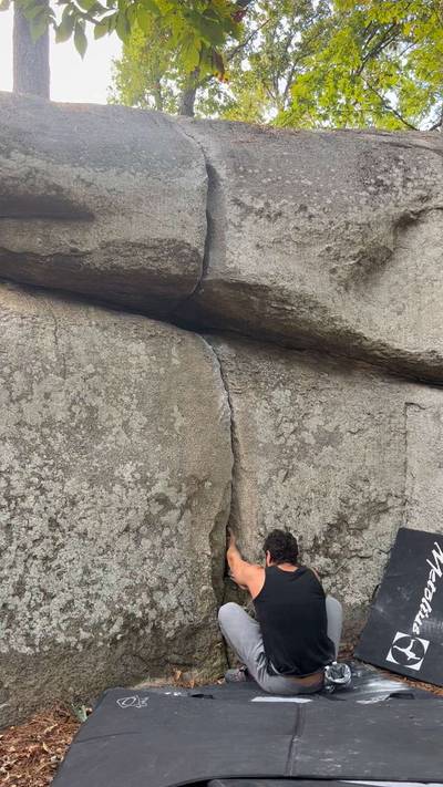 Gaping Crack v0, Boat Rock - Beta Video from sendsaiyan