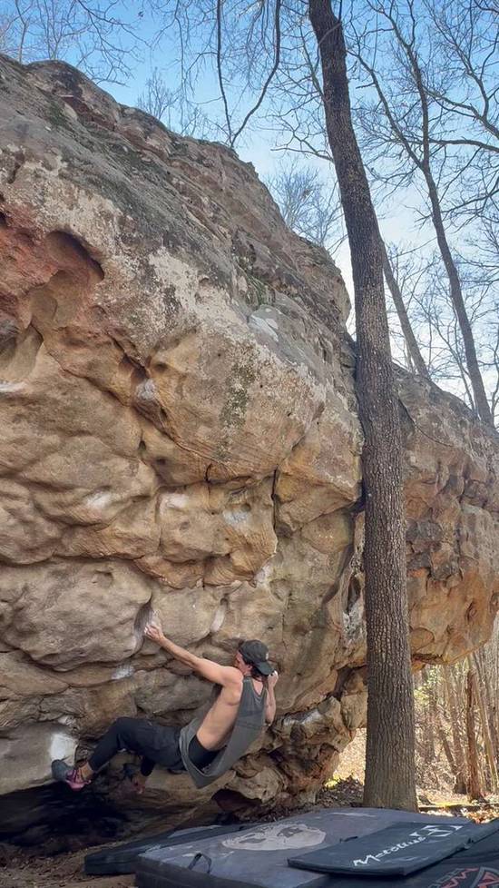 Full Circle Low v6, Rocktown - Beta Video from FallingSolo