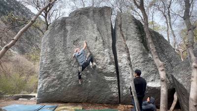Mr. Smiley Right Exit v5, Little Cottonwood Canyon - Beta Video from rubbersharkman