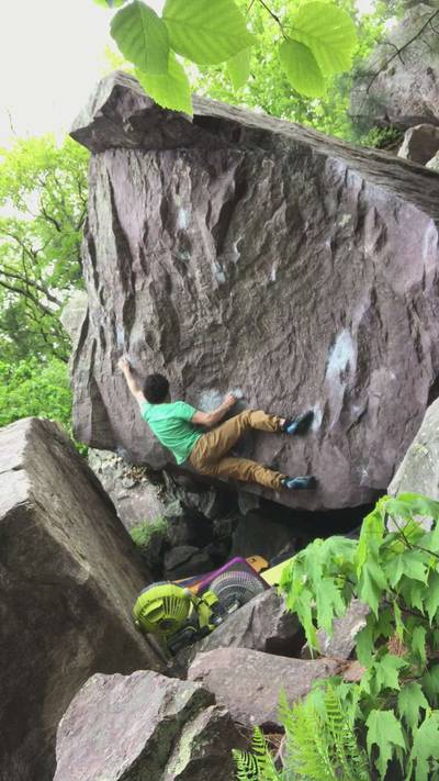 Green Haze v8, Devil's Lake - Beta Video from WhatAreGrades