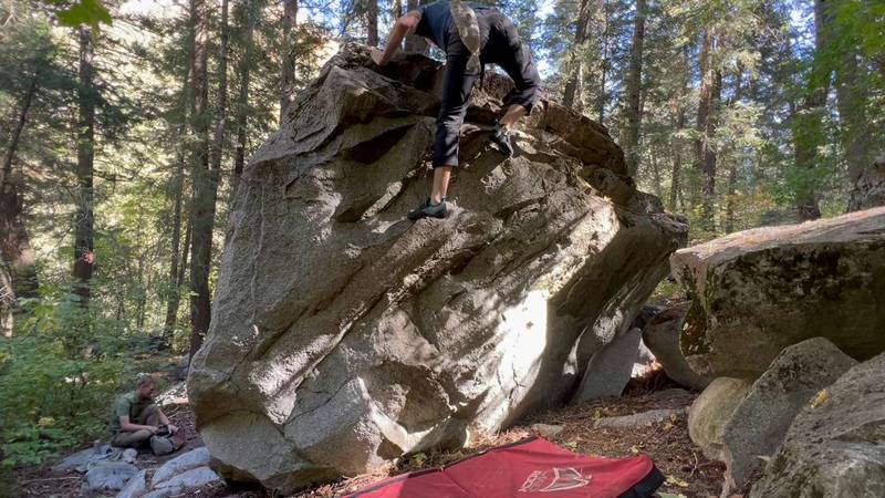 Kris' Problem v2, Little Cottonwood Canyon - Beta Video from rubbersharkman