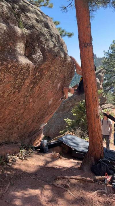 Broken Wing v8, Flagstaff Mountain, CO - Beta Video from ttraubs