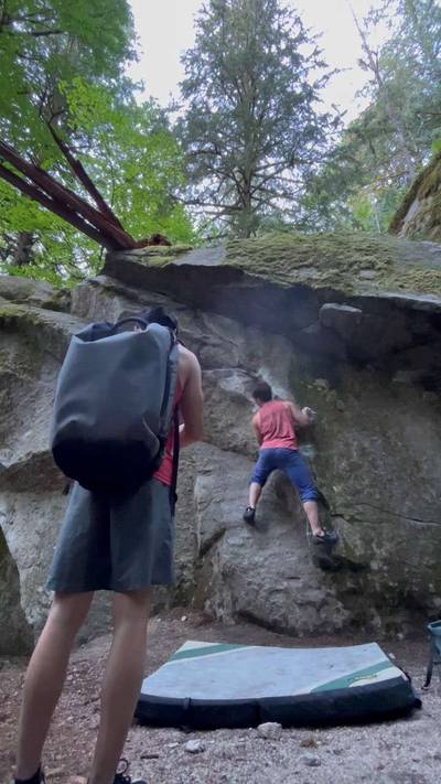 Nick's Adventure v0, Squamish - Beta Video from RockBoi