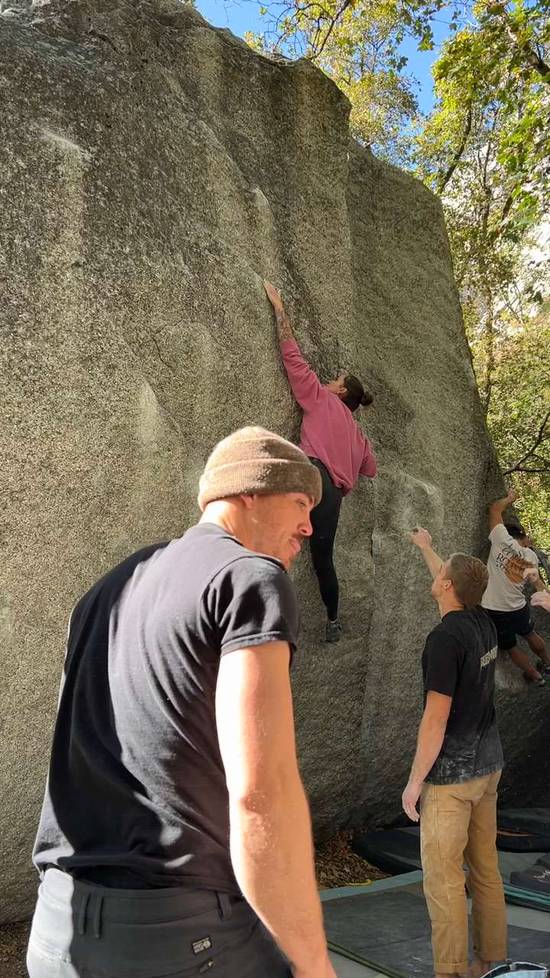Smiley Right v4, Little Cottonwood Canyon - Beta Video from CathyG