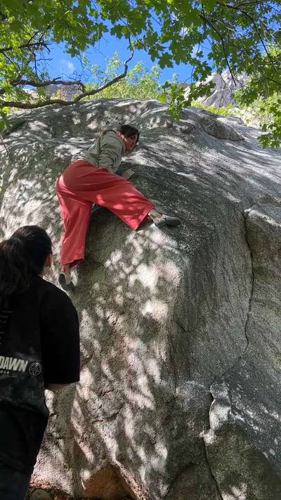 Cynthia's Arete v3, Little Cottonwood Canyon - Beta Video from CathyG