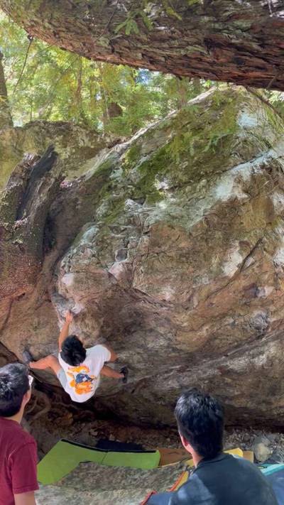 Crumble Mumble v6, Mt. Tamalpais - Beta Video from aybyal