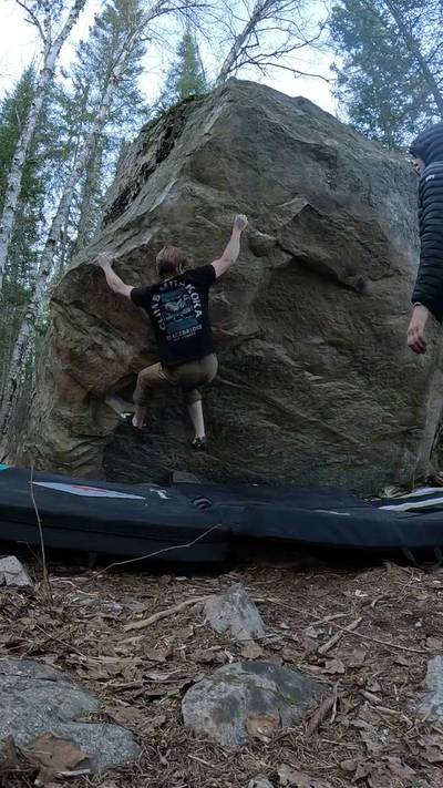Slapping the Basswood SDS v9, The Nooks - Beta Video from ClimbingCucumber