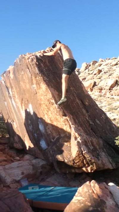 Sundial Arete v0, Red Rock - Beta Video from vilardo24
