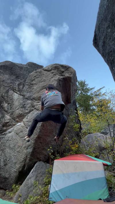 The White Arete v5, Leavenworth - Beta Video from plee999