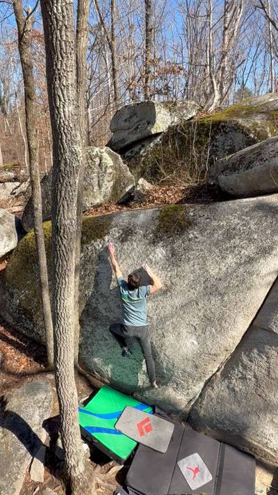 Falling Up v7, Boat Rock - Beta Video from Kannm